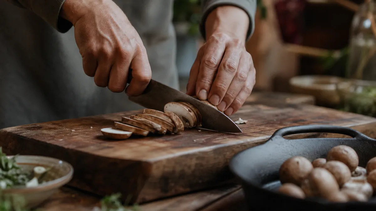 Pizza aux champignons : le secret pour une pâte croustillante