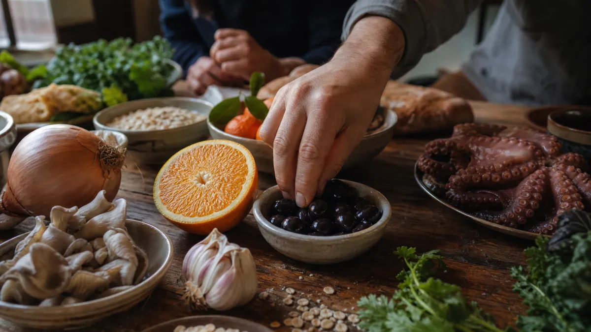 Aliments et plats commençant par la lettre O : liste complète